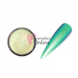 Pigment pentru decor unghii Unicorn Aurora + 1 aplicator NADP011FF